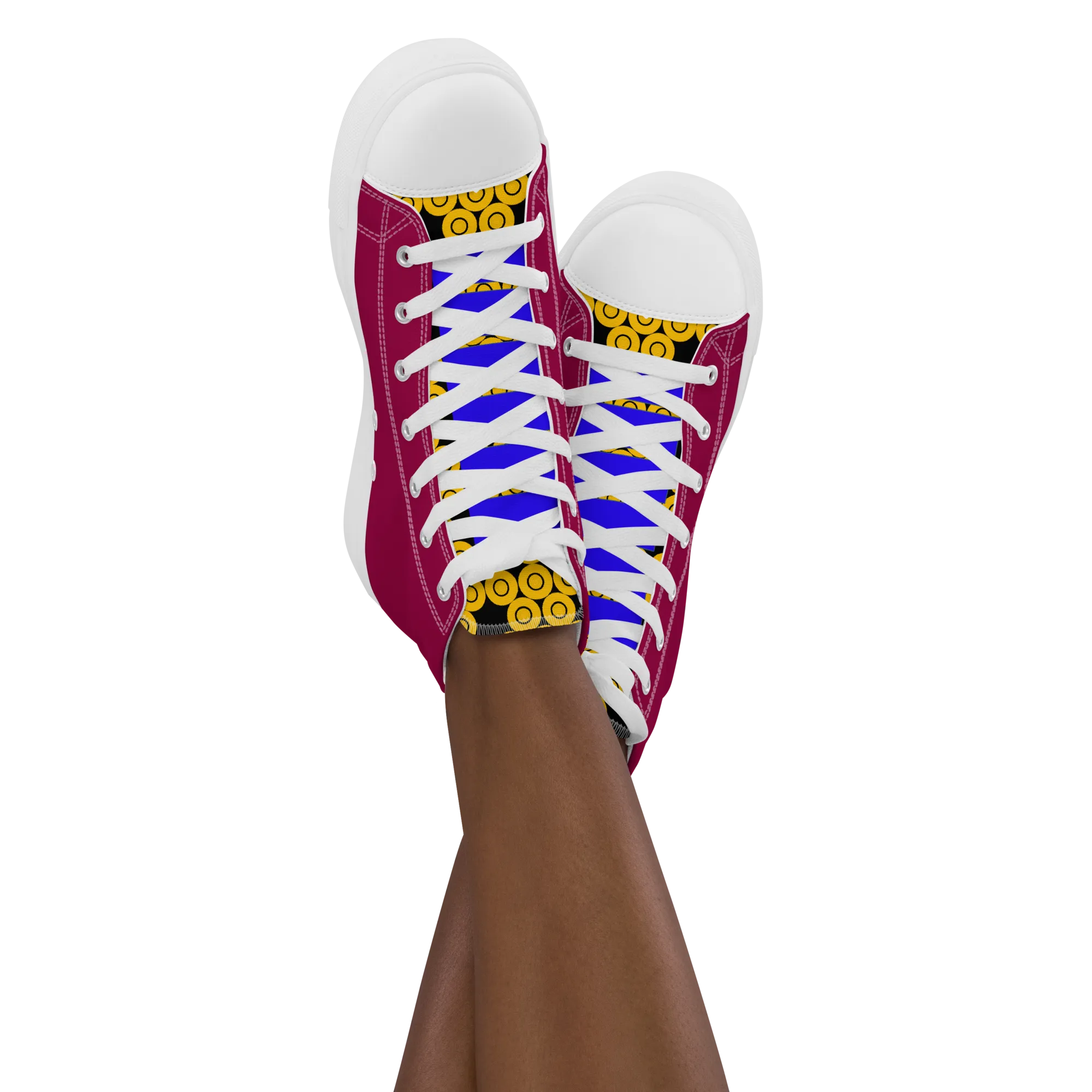 Origen Destination Women’s high top canvas shoes FF