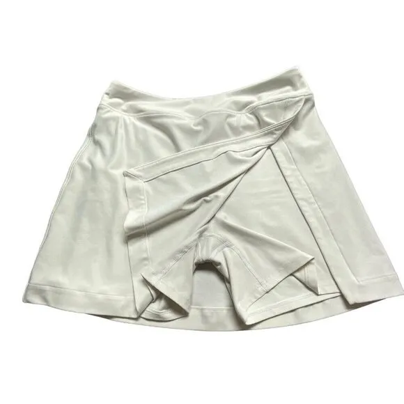OUTDOOR VOICES Court Skort 4.5 Active Tennis Sports White S 79-11