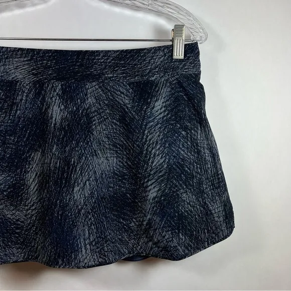 Outdoor Voices women mini tennis skort size M high waist navy blue