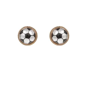 Pearl Soccer Gameday Studs Black/White