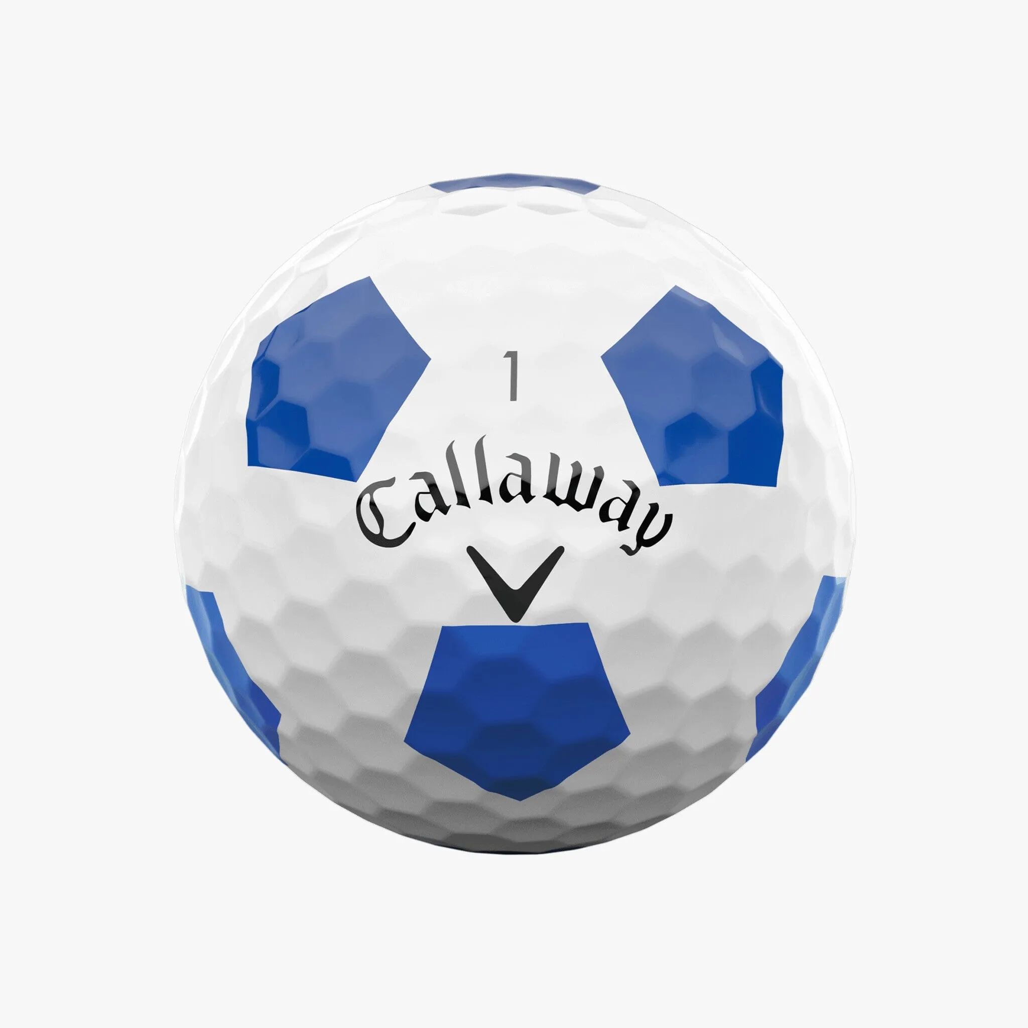 Pelotas de golf Callaway ERC Soft Truvis blancas, paquete de 12