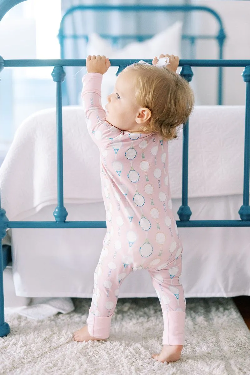 Pink Tennis Racquet Convertible Sleeper