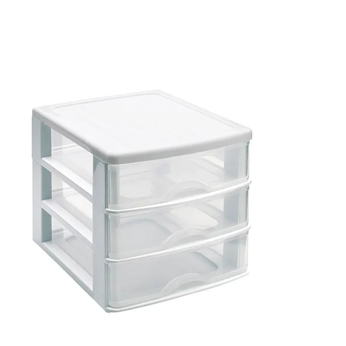 Plastic Forte Guadiana Chest of 3 Drawers / Storage Unit - Available in different colors