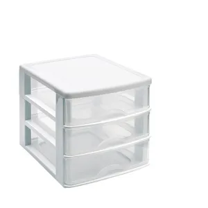 Plastic Forte Guadiana Chest of 3 Drawers / Storage Unit - Available in different colors