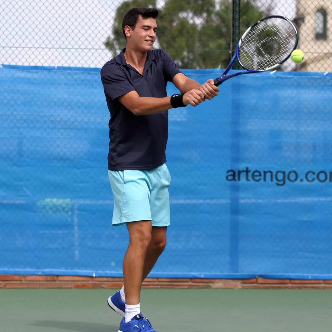 Polo de tennis manches courtes homme - Essential