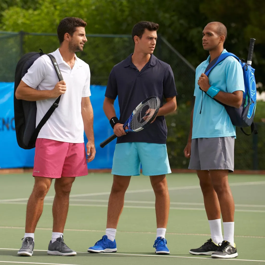Polo de tennis manches courtes homme - Essential