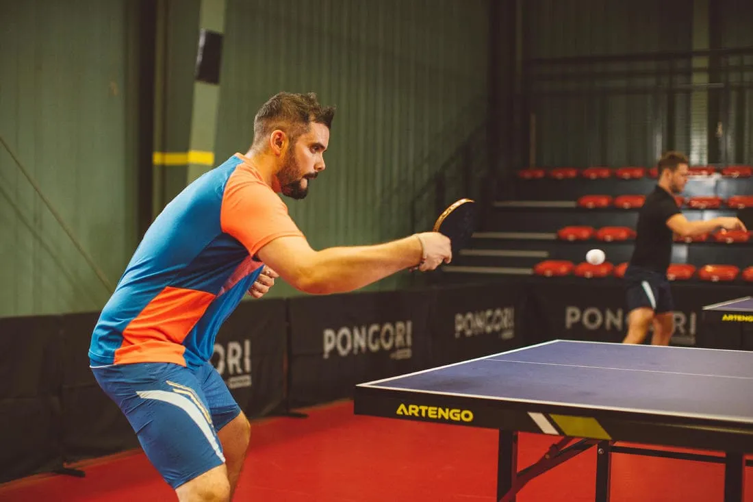 RAQUETTE DE TENNIS DE TABLE CLUB TTR 590 SPEED CARBON 5*
