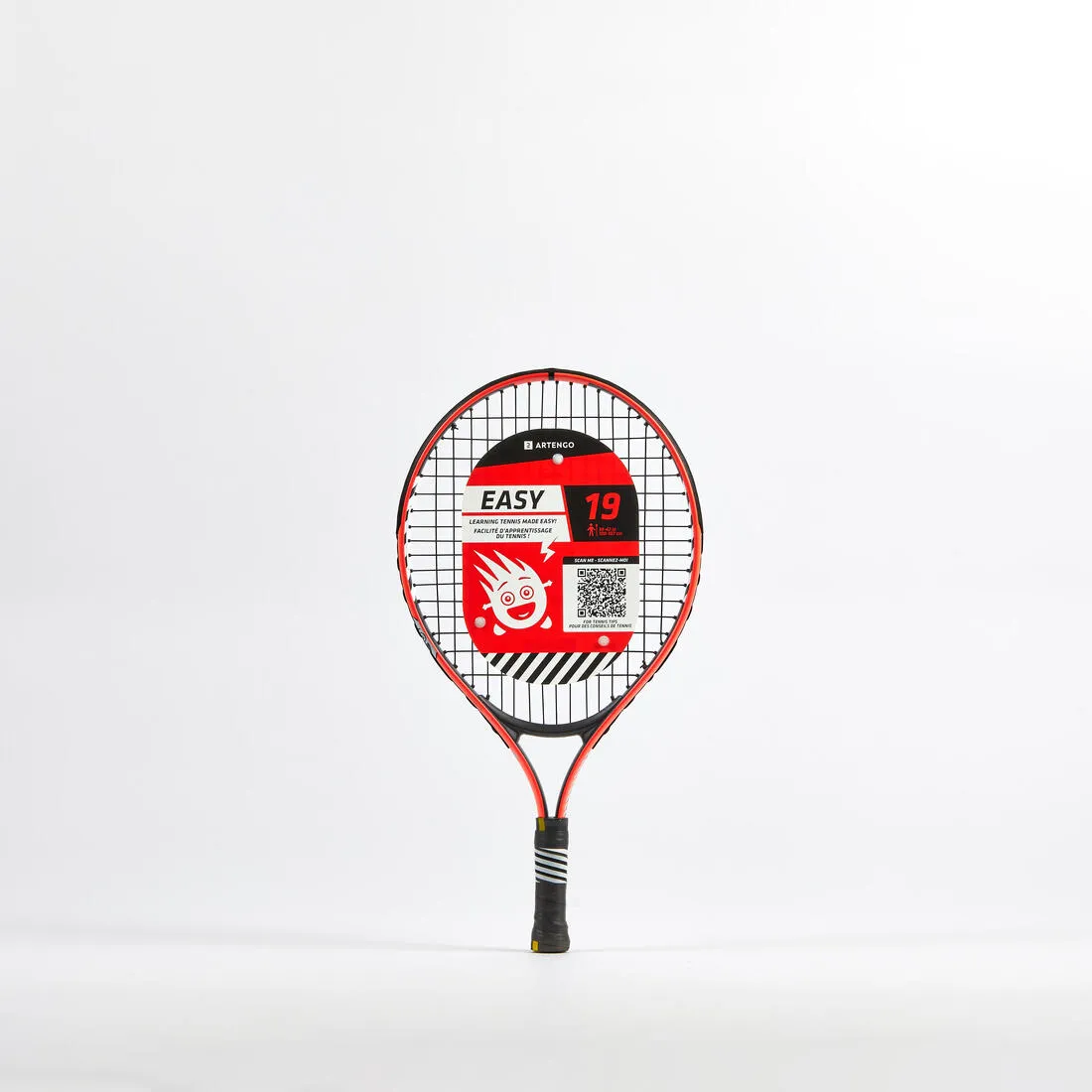 Raquette de tennis enfant Easy 19" rouge