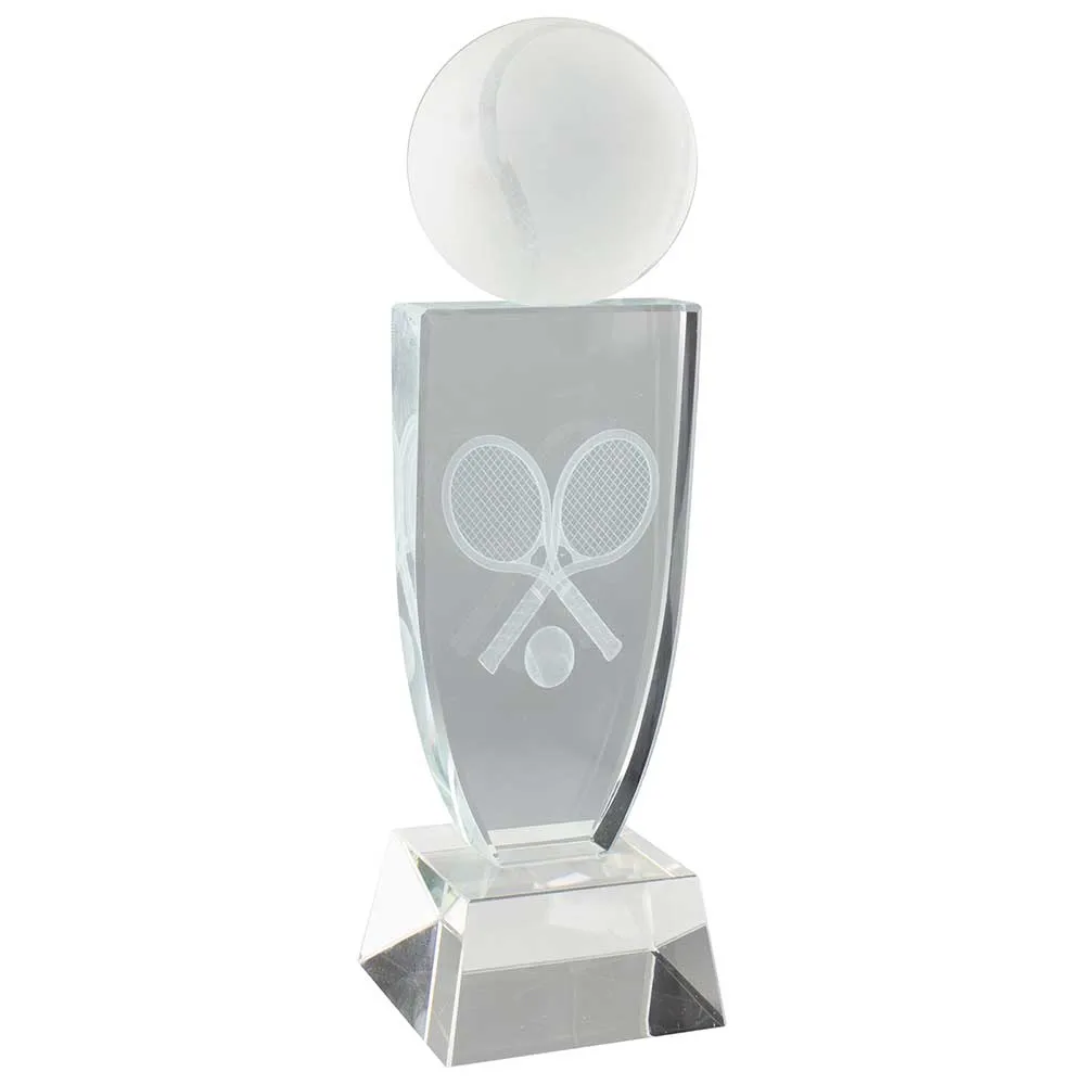 Reflex Tennis Award - With Engraved Silver Plate