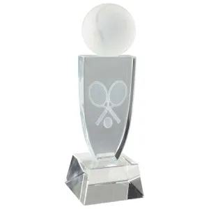 Reflex Tennis Award - With Engraved Silver Plate