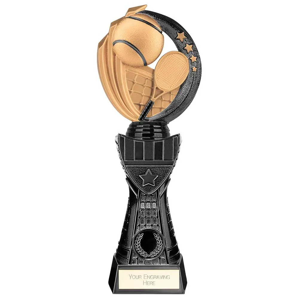 Renegade Tennis Black Trophy Statue