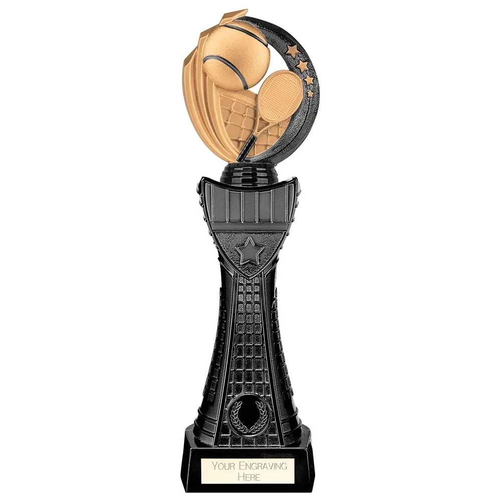 Renegade Tennis Black Trophy Statue