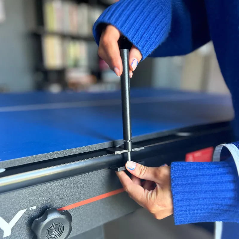 Riley 5ft Folding Pool Table with Table Tennis Table | Blue