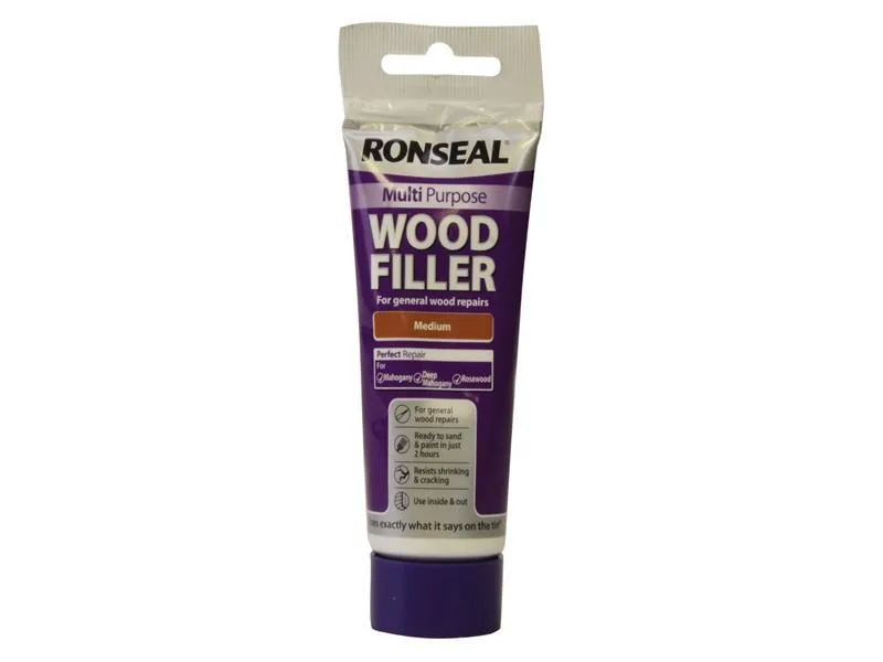 Ronseal Multi Purpose Wood Filler Tube Medium 100G