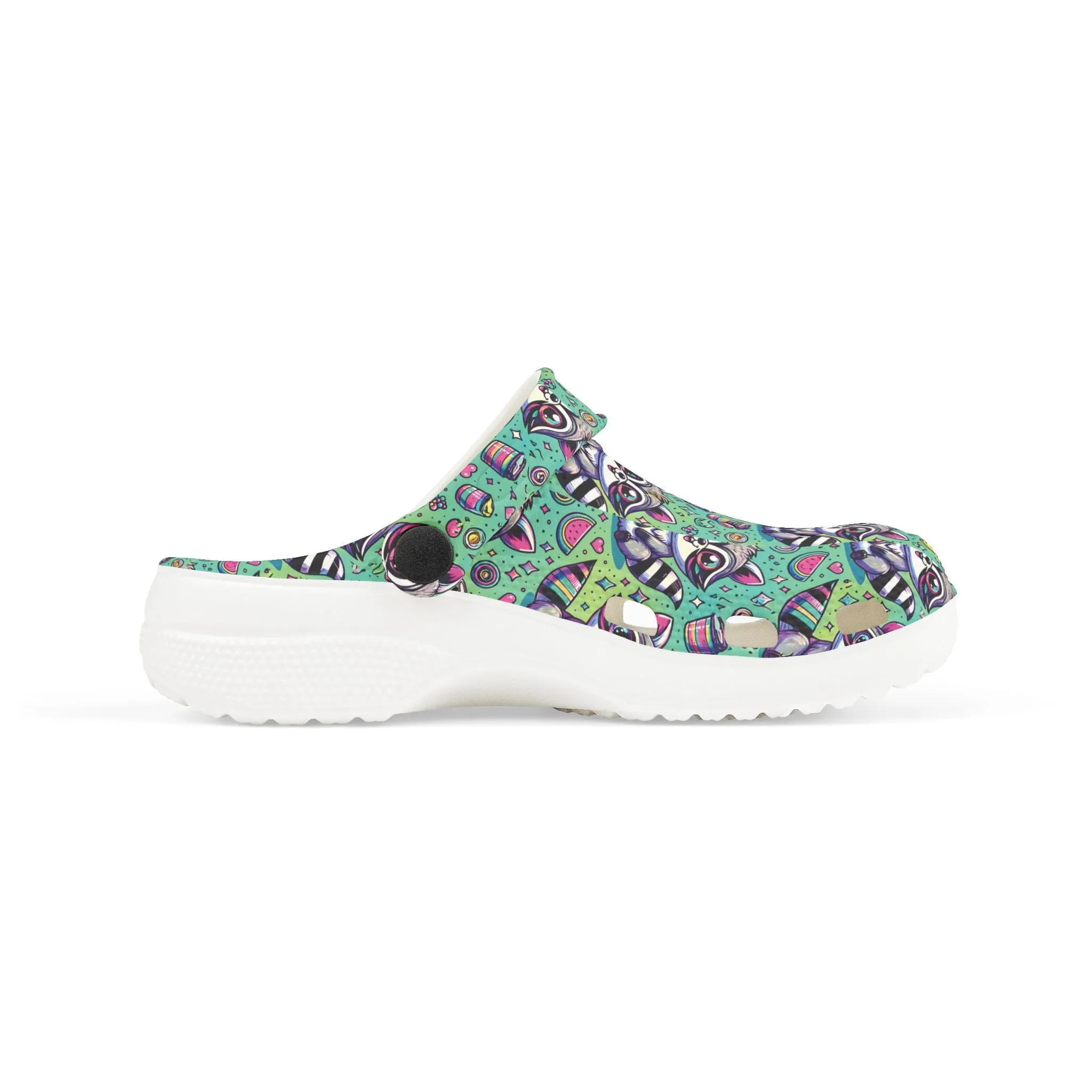 RR Green - Kid's Foam Clogs