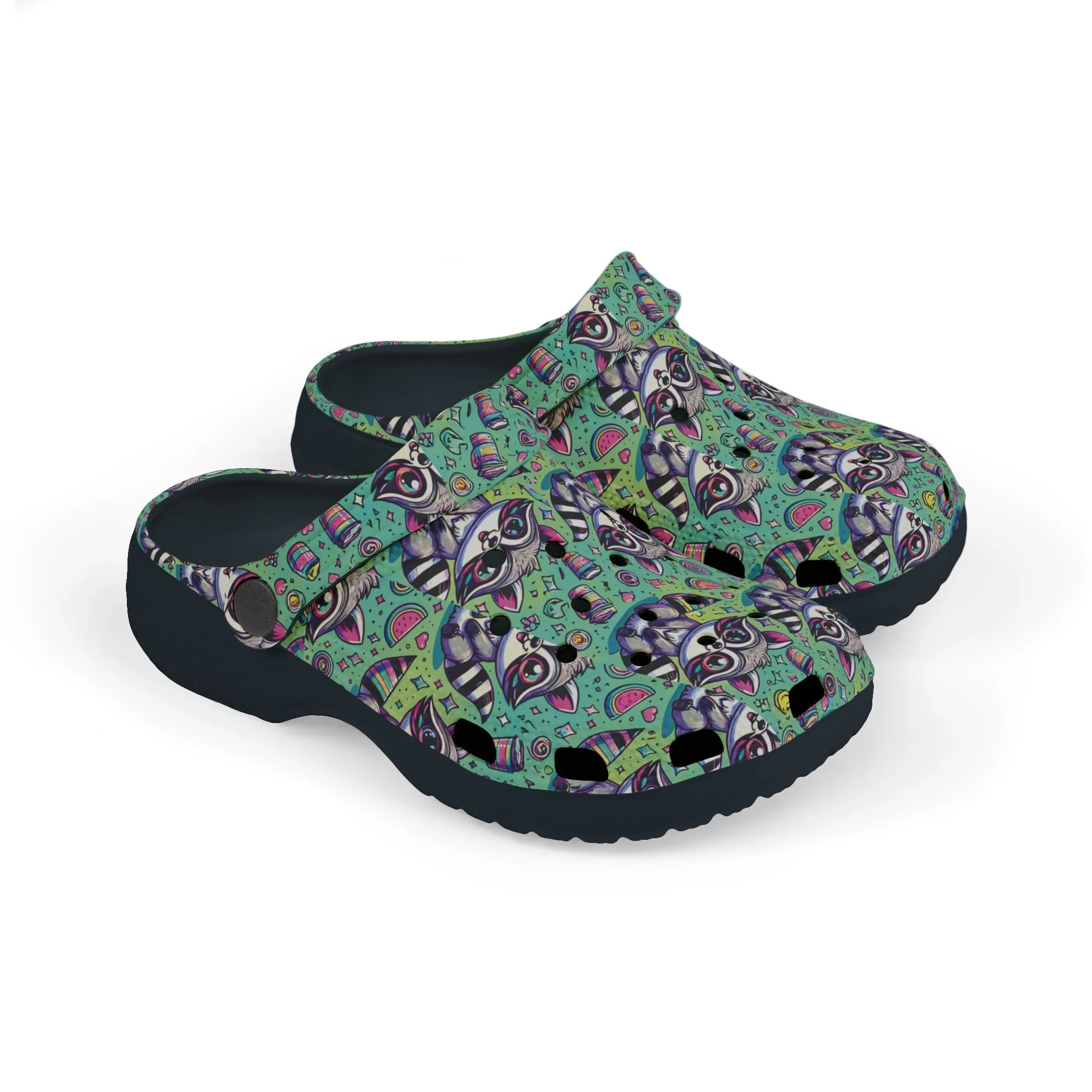 RR Green - Kid's Foam Clogs