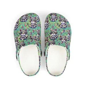 RR Green - Kid's Foam Clogs