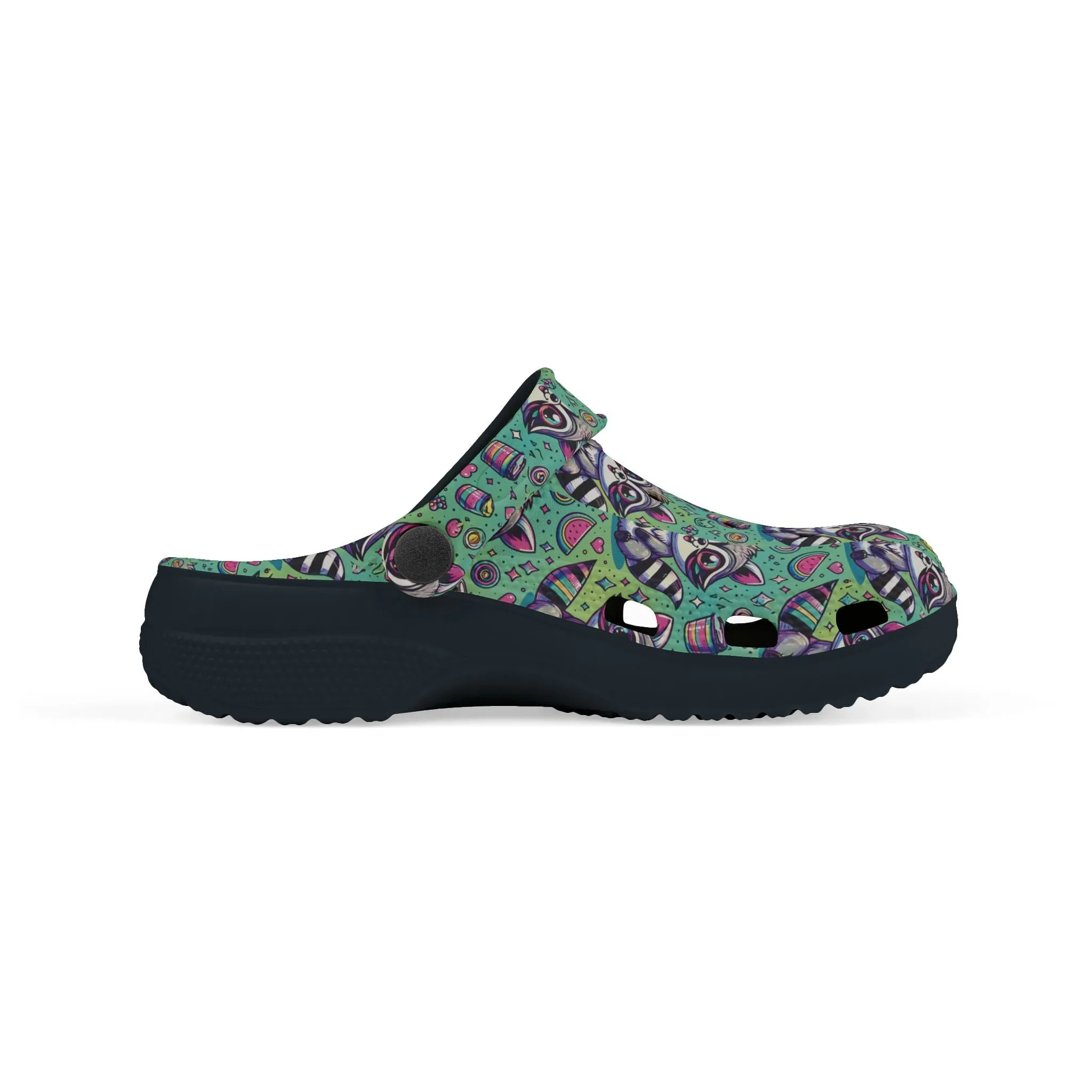 RR Green - Kid's Foam Clogs