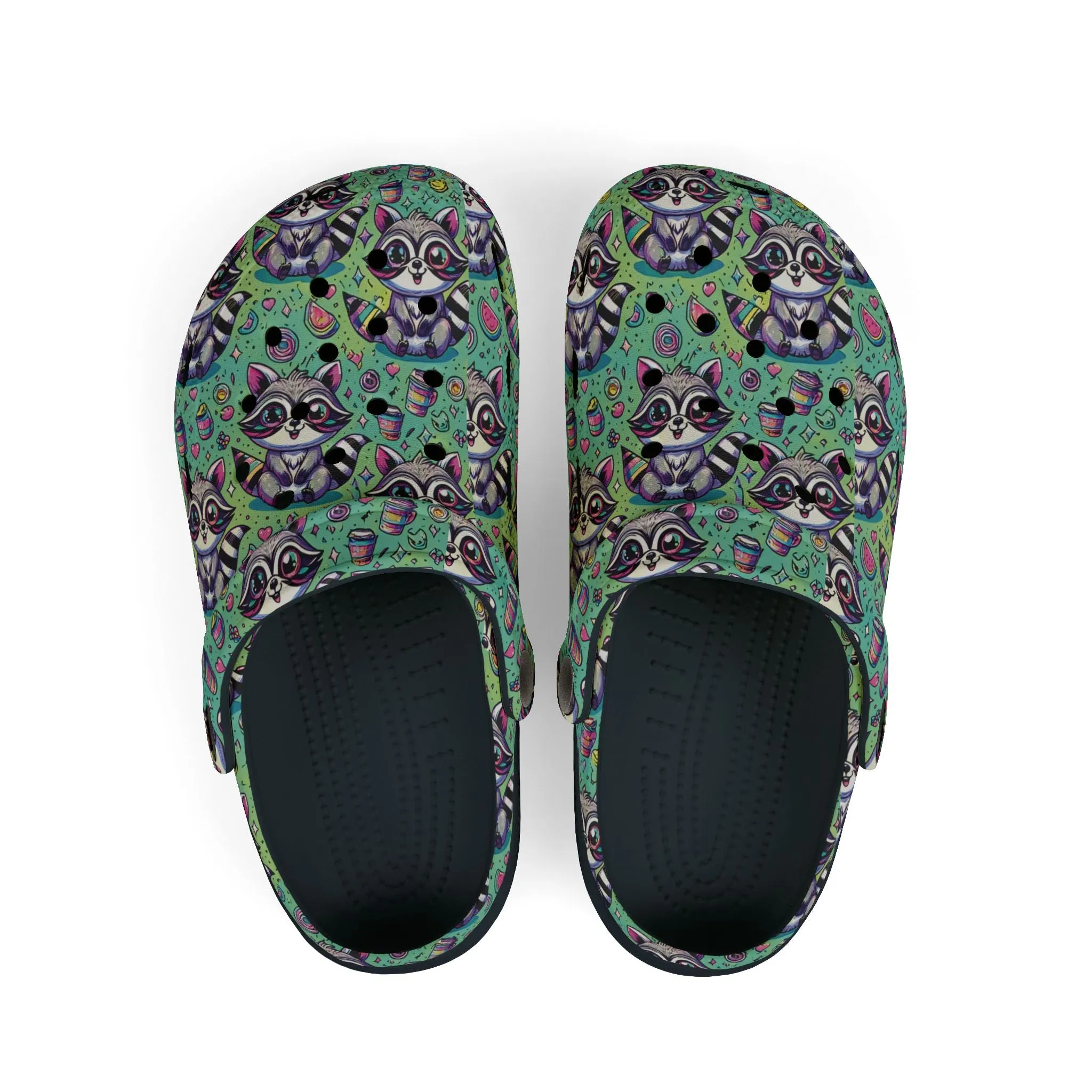 RR Green - Kid's Foam Clogs