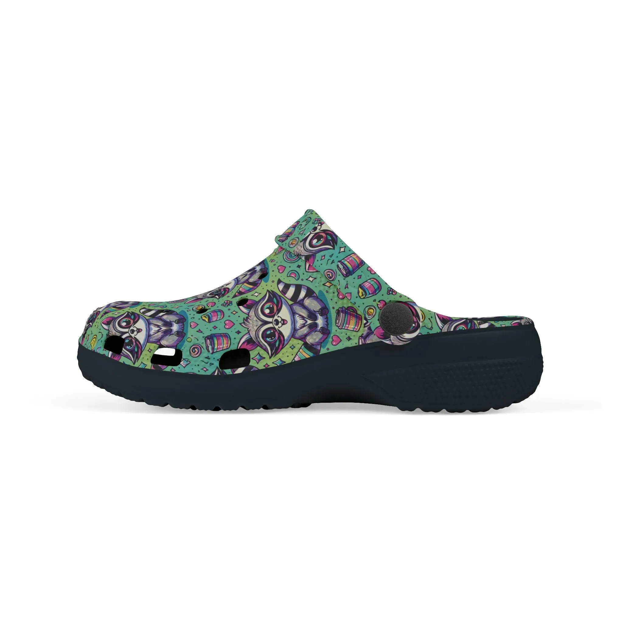 RR Green - Kid's Foam Clogs