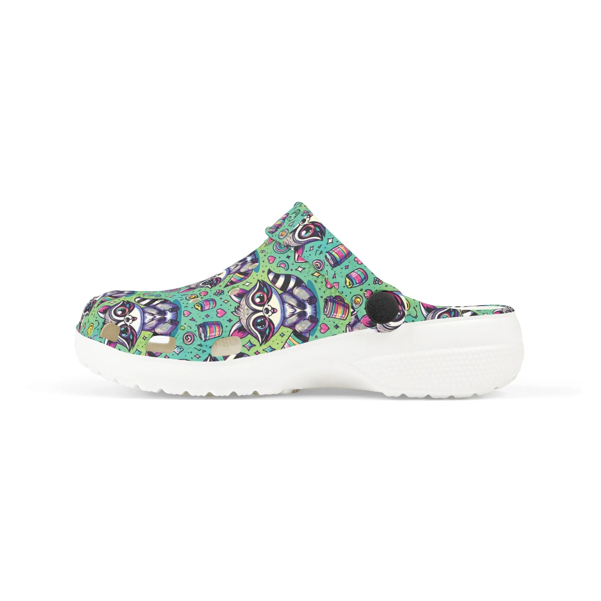 RR Green - Kid's Foam Clogs