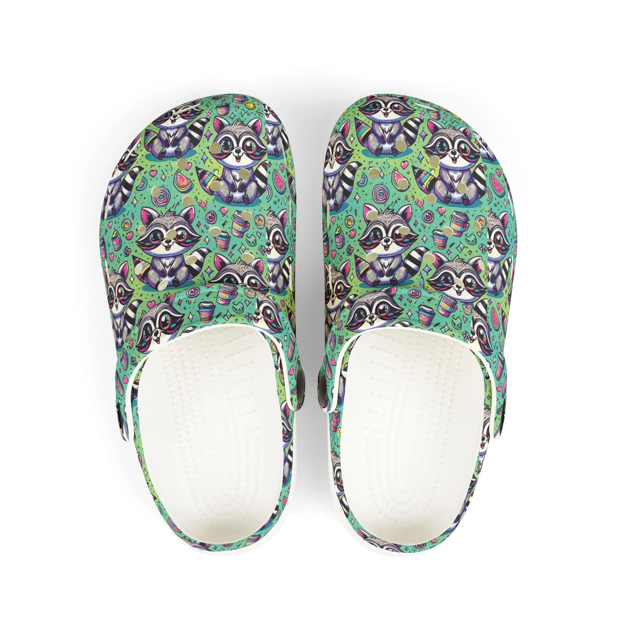RR Green - Kid's Foam Clogs