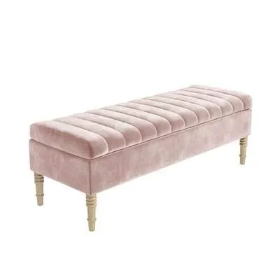 Safi Panel Top Ottoman Storage Bench