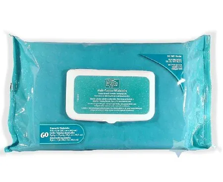 Sani Professional® Hygea Adult Wash Cloths, 1-Ply, 8" x 12", White 540 Count