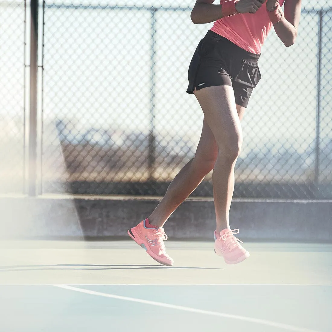 Short tennis dry soft à poche femme - Dry 500