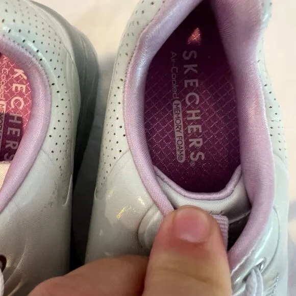 Sketchers‎ Street Line Ice Prism Lux Girls Shoes Size 1