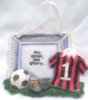 SOCCER HANGING ORNAMENT