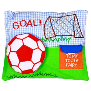 Soccer Toothfairy Pillow