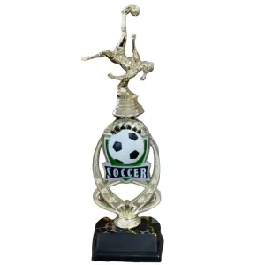 Soccer Trophy - Bicycle Kick