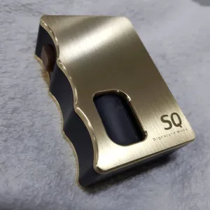 Solid BRASS Brushed SQ Doors