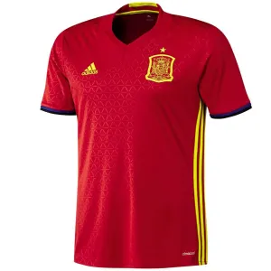 Spain national team Home soccer jersey 2016/17 - Adidas