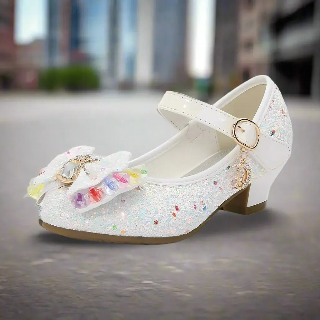 Sparkling Crystal Leather Shoes