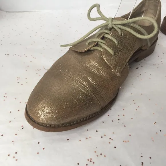 Steven Steve Madden Allovr Pewter Oxford -Size 8.5