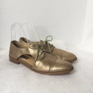 Steven Steve Madden Allovr Pewter Oxford -Size 8.5