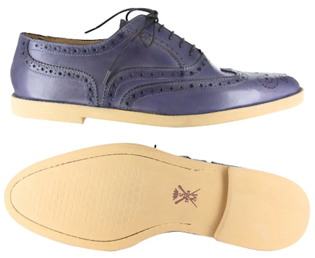 Sutor Mantellassi Blue Shoes – Size: 8 US / 7 UK