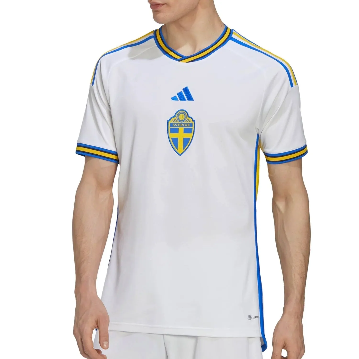 Sweden national team Away soccer jersey 2022/23 - Adidas