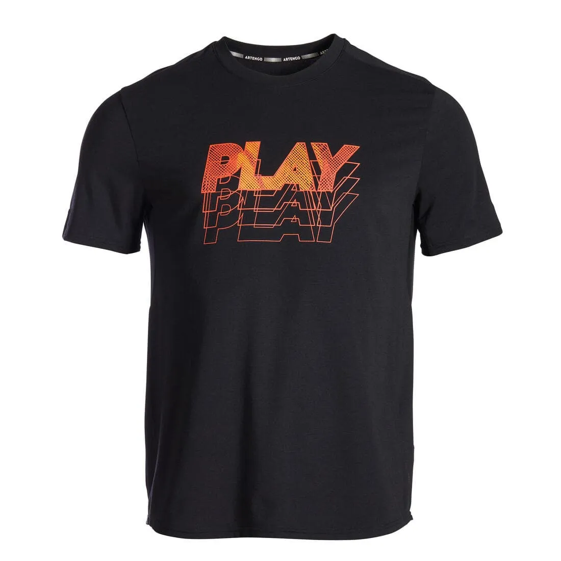 T-shirt de tennis homme - tts soft blanc cassé