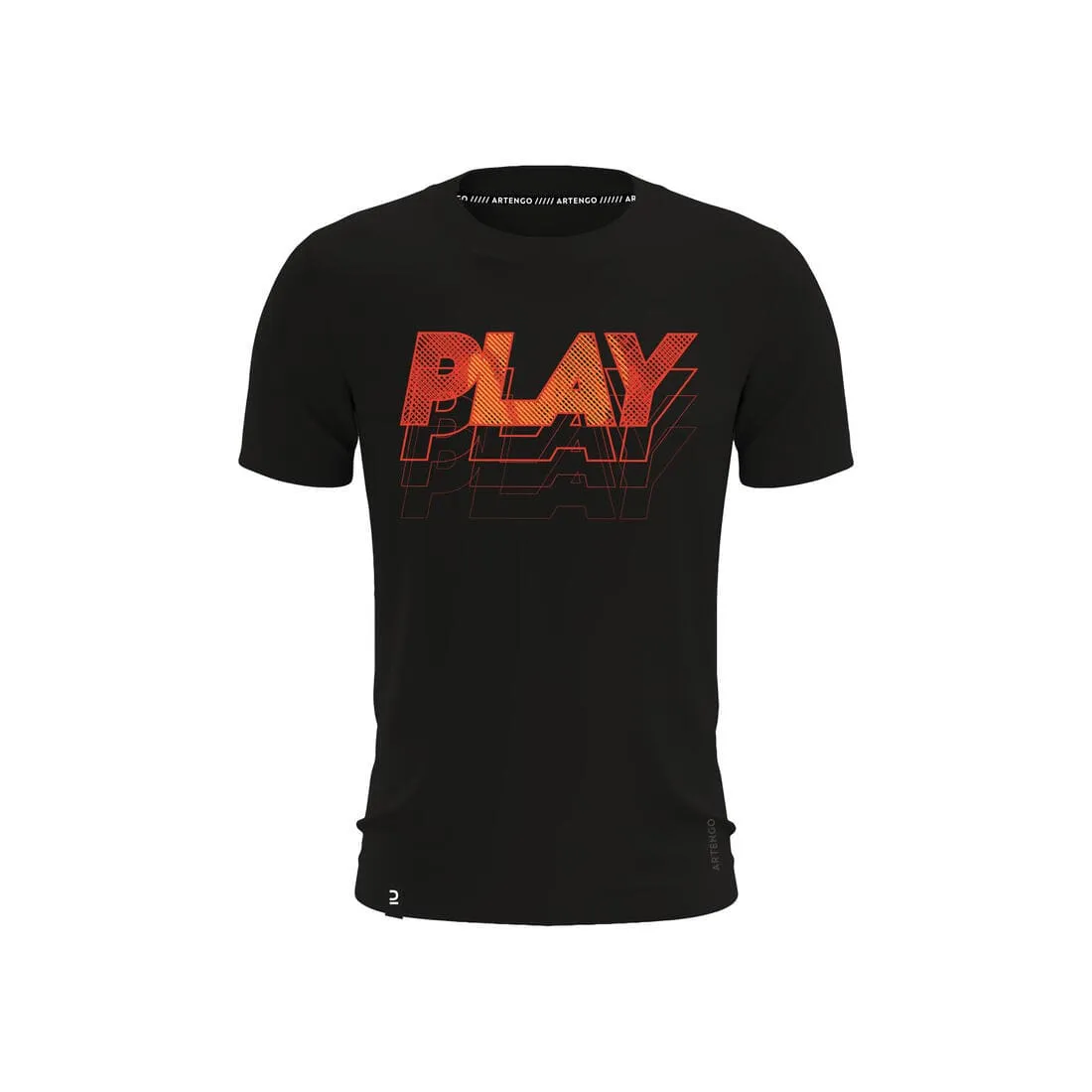 T-shirt de tennis homme - tts soft blanc cassé