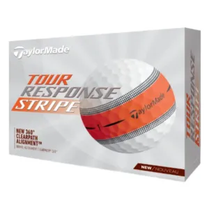 TaylorMade Tour Response Stripe Golf Balls 12Pk