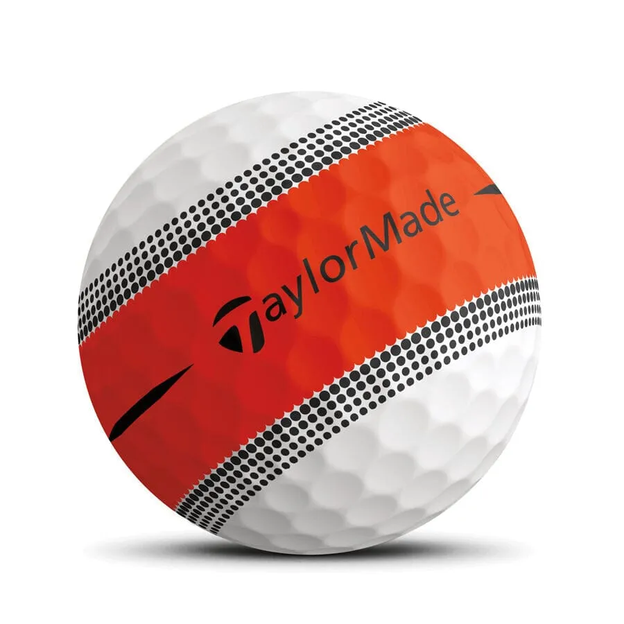 TaylorMade Tour Response Stripe Multi Colour Golf Balls 12Pk