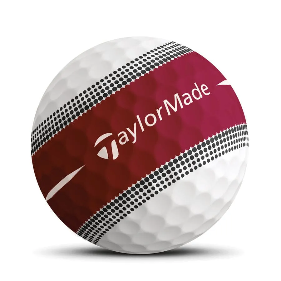 TaylorMade Tour Response Stripe Multi Colour Golf Balls 12Pk