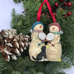 Tennis Friends - Tennis Christmas Ornament