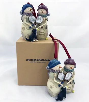 Tennis Friends - Tennis Christmas Ornament