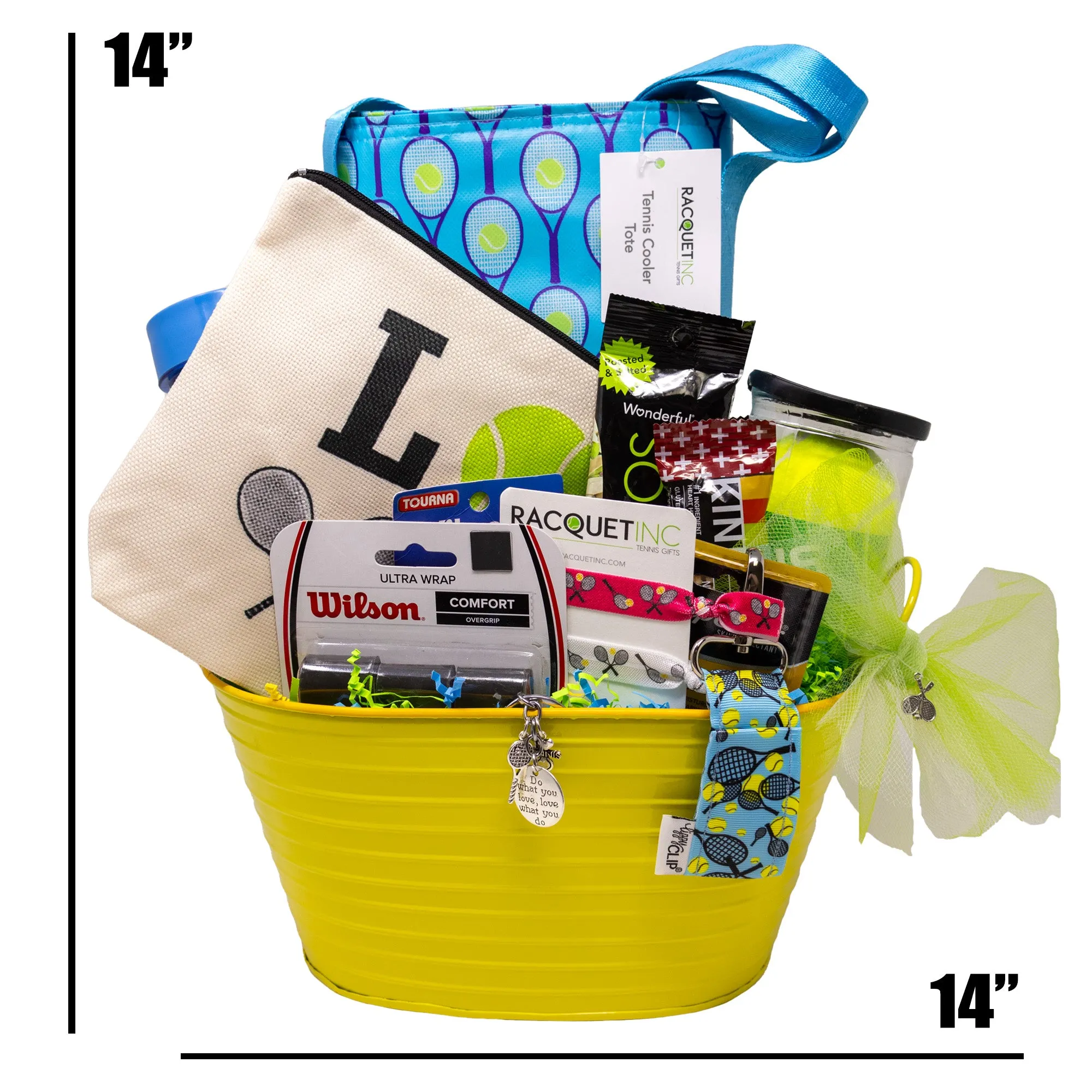 Tennis Gift Basket "Do What You Love, Love What You Do"