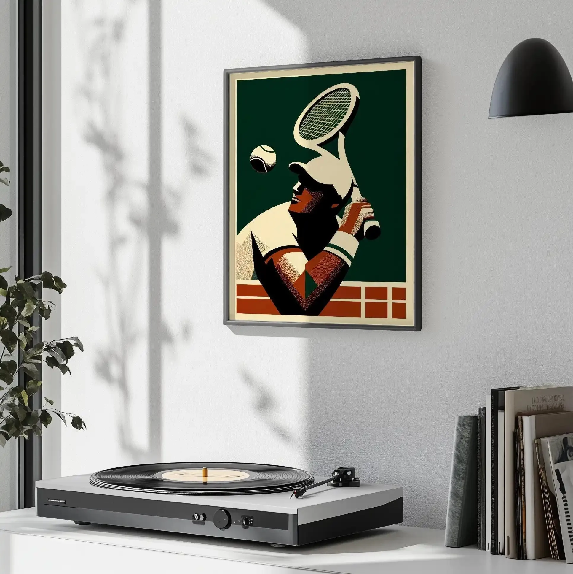 Tennis Player 1 Poster
