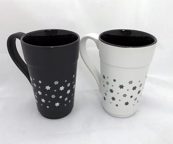 Tennis Snowmen Holiday Mug